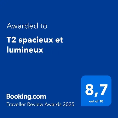 Appartement T2 Spacieux Et Lumineux